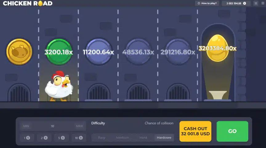 Chicken Road gambling game.